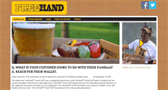 Desktop Screenshot of freehandthumbtray.com